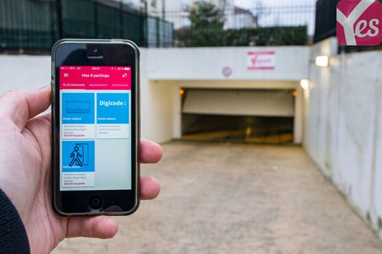 Vignette parking RER Bussy Saint Georges - rue de la resistance