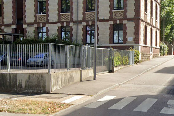 Vignette parking Collège Jean Lecanuet - rue de Chanzy - Rouen