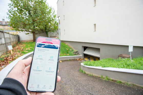 Vignette parking Statue du Sergent Blandan - avenue du Général leclerc - Nancy