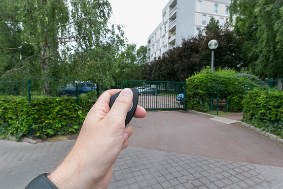 Vignette parking Eglise - Pommiers - Collège Lavoisier - Pantin (aérien)