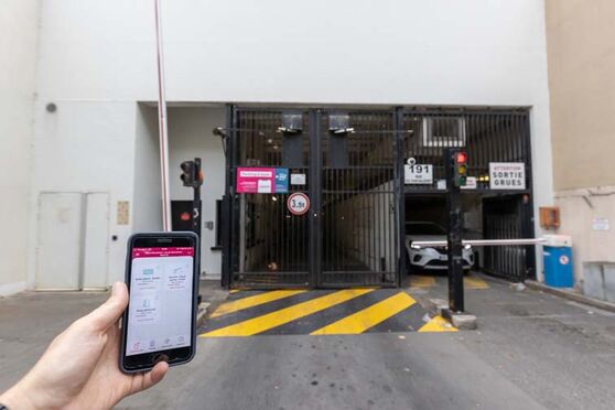 Vignette parking Métro Chevaleret - rue du Chevaleret - Paris 13