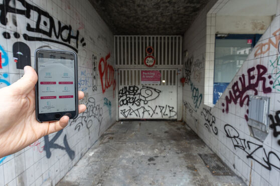 Vignette parking 55 rue de belleville - Paris 19