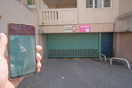 Vignette parking Tadat - rue Henry Cousinou - Marseille 10