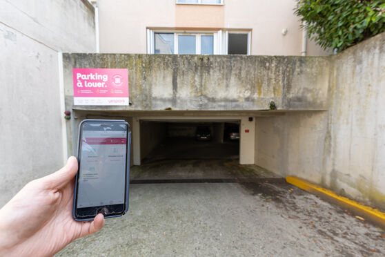 Vignette parking Gare RER Cergy Le Haut - rue de L'Aisselette