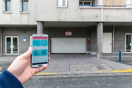 Vignette parking Métro Église de Pantin - rue Victor Hugo