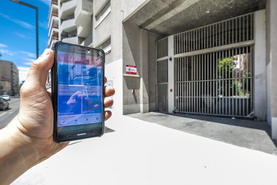 Vignette parking Métro République - Villeurbanne - cours Emile Zola