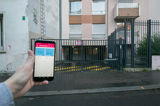 Vignette parking Olympiades - rue Clisson - Paris 13