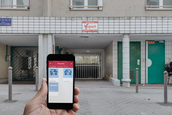 Vignette parking Parc de Belleville - rue de Pali Kao - Paris 20