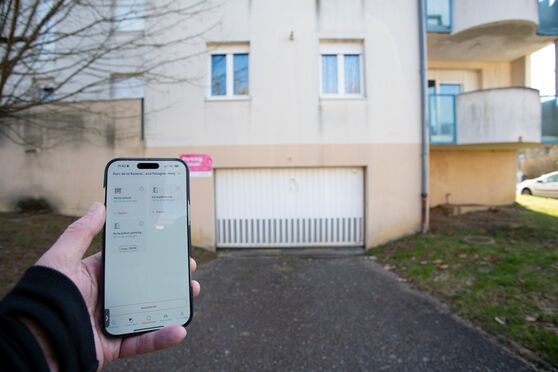 Vignette parking Parc de la Roseraie - rue de la Falogne - Metz