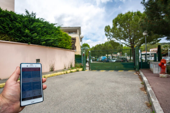 Vignette parking Route de la Roquette - Mougins