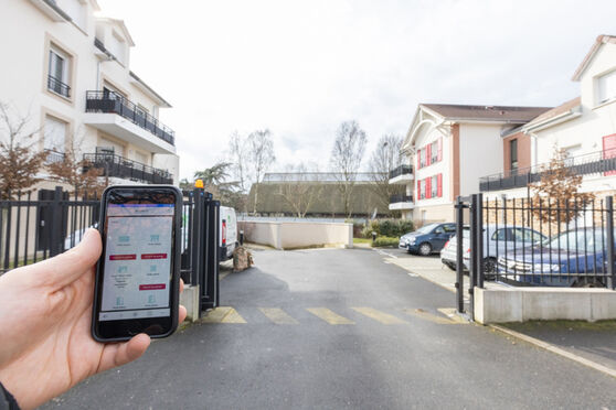 Vignette parking rue de Thorigny - Chelles