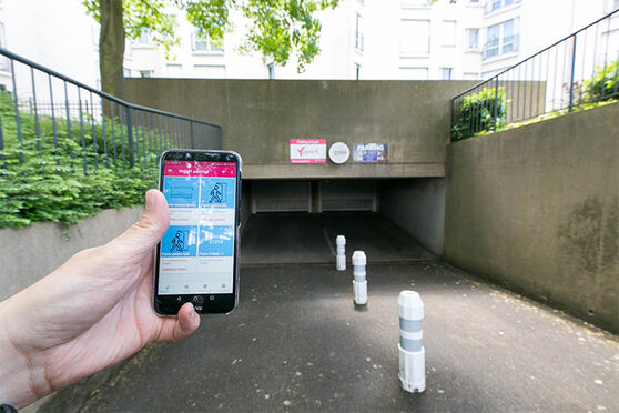 Vignette parking Anatole France - Trappes