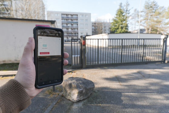 Vignette parking N.g.t.p - rue Henri Luizet - Feyzin