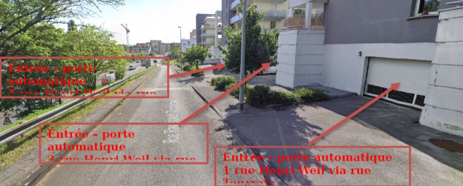 Vignette parking 1 rue Raymond Tourrain - Besançon