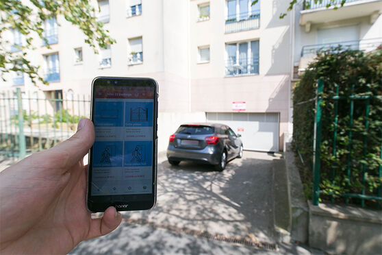 Vignette parking Tramway Rose Bertin - rue Guynemer - Épinay sur Seine