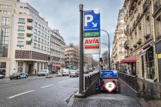 Vignette parking Paris - Haussmann Berri - SAEMES