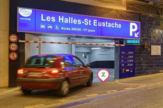 Vignette parking Paris - Les Halles Saint-Eustache - SAEMES