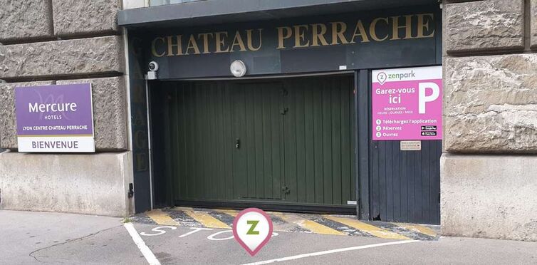 Vignette parking Lyon - Gare de Lyon Perrache - Mercure