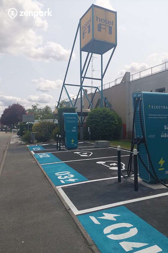 Vignette parking Mons-en-Barœul - Mons Sarts - Hôtel F1