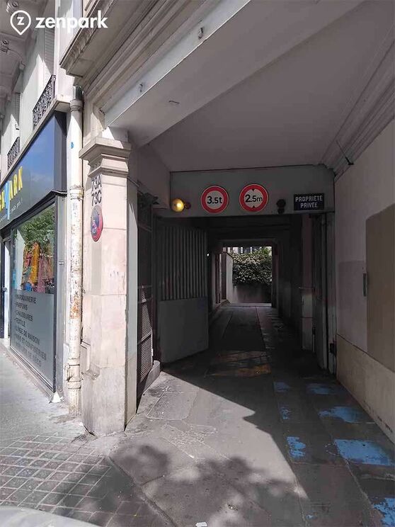 Vignette parking Paris - Père Lachaise - Gambetta