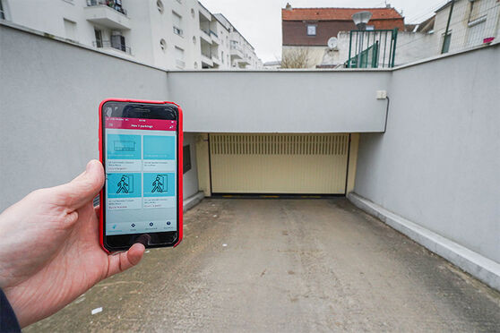 Vignette parking Salle Lino Ventura - rue Valentin Conrart - Athis Mons