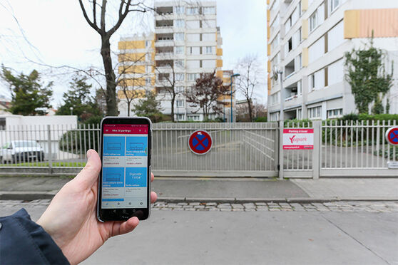 Vignette parking Tramway La Ferme - rue du Mai - Bobigny