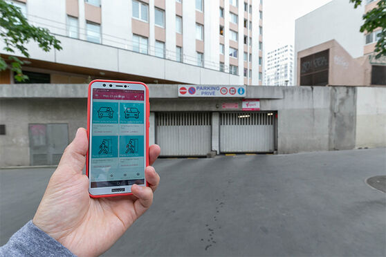 Vignette parking Métro place des fêtes - rue Augustin Thierry - Paris 19