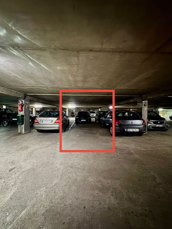 Vignette parking Exposition Area - villa Curial - Paris 19