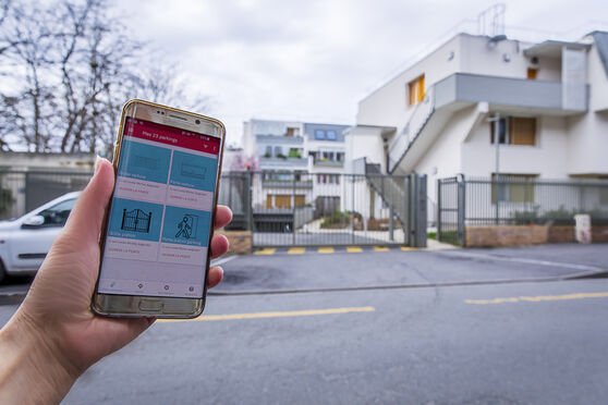 Vignette parking Lycée Eugène Hénaff - rue Louise Michel - Bagnolet