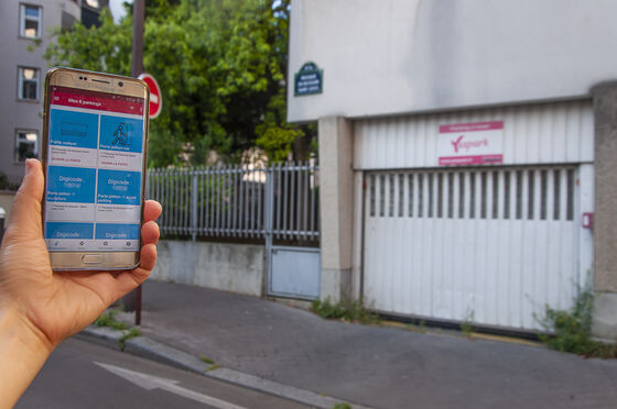 Vignette parking Métro Belleville - Passage du Buisson Saint-Louis - Paris 10