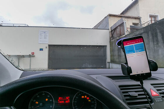 Vignette parking Stade Charles Péguy - rue du Président Salvador Allende - Colombes