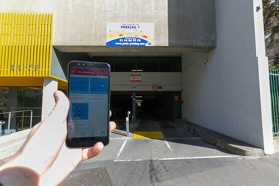 Vignette parking Métro place des Fêtes - rue Compans - Paris 19
