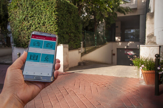 Vignette parking Métro Pont de Levallois-Bécon - rue du Président Wilson - Levallois Perret