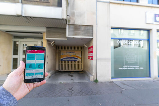 Vignette parking Pont Mirabeau - Javel - Paris 15
