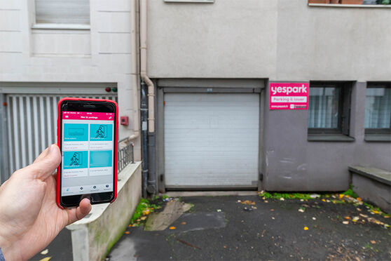Vignette parking Square des Saint-Simoniens - Paris 20