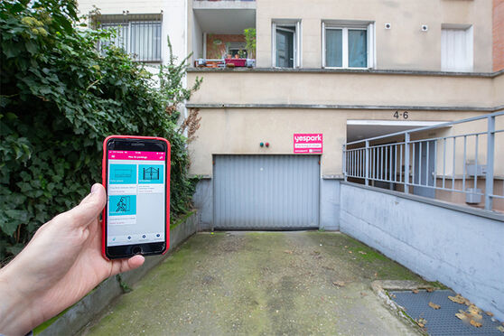Vignette parking Métro Villejuif - Louis Aragon - rue de la Commune
