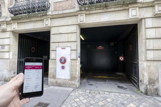 Vignette parking Métro Havre Caumartin - boulevard Haussmann - Paris 8