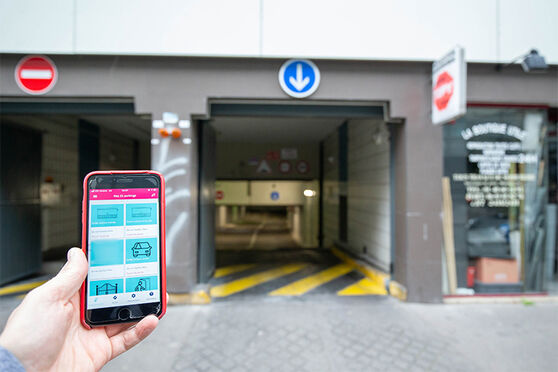 Vignette parking Parc André Citroën - rue du Pic-de-Barrette - Paris 15