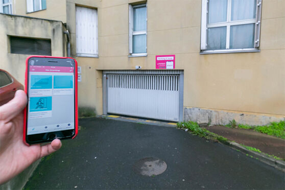 Vignette parking Tramway Mairie de Pierrefitte - rue Eugène Varlin - Pierrefitte sur Seine