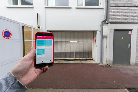 Vignette parking Parc Stalingrad - rue Lesault - Pantin