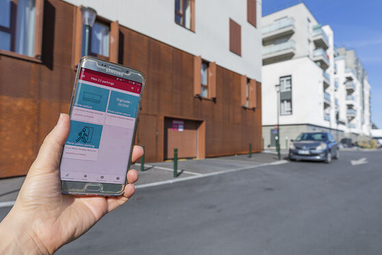 Vignette parking Lycée Maximilien Perret - rue Nelson Mandela - Alfortville