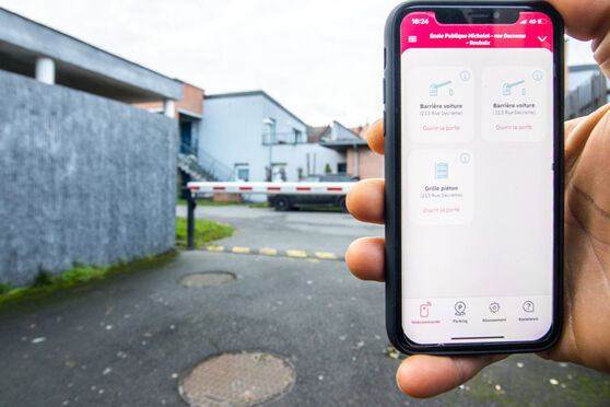 Vignette parking Ecole Publique Michelet - rue Decreme - Roubaix