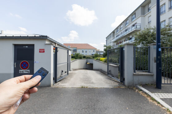 Vignette parking Médiathèque Albert Schweitzer - rue Filardeau - Dammarie les Lys