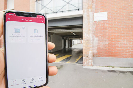Vignette parking Rue Foch - Loos