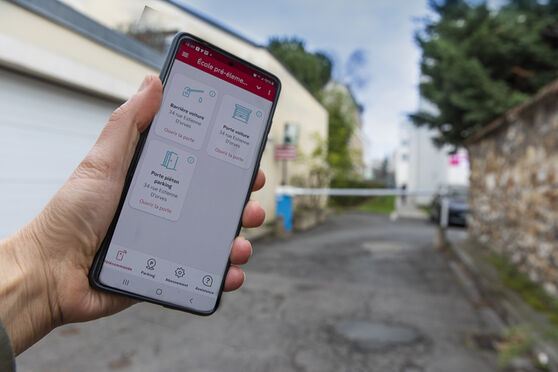 Vignette parking École pré-élementaire La Farandole - rue Raspail - Courbevoie