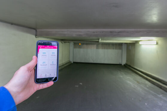 Vignette parking Métro Hoche - rue de la Liberté - Pantin