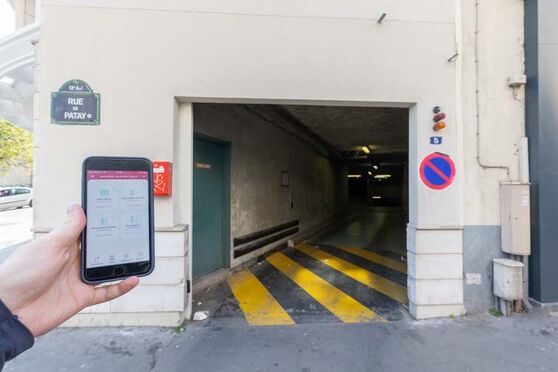 Vignette parking Métro Porte d'Ivry - rue de Patay - Paris 13