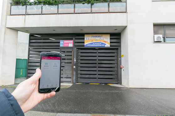 Vignette parking Hôpital Georges Pompidou - rue Leblanc - Paris 15