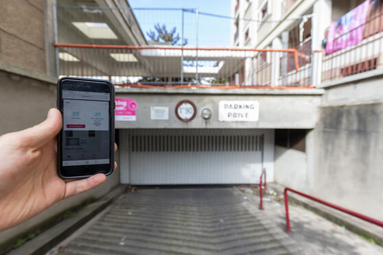 Vignette parking Métro Église de Pantin - rue du Novembre