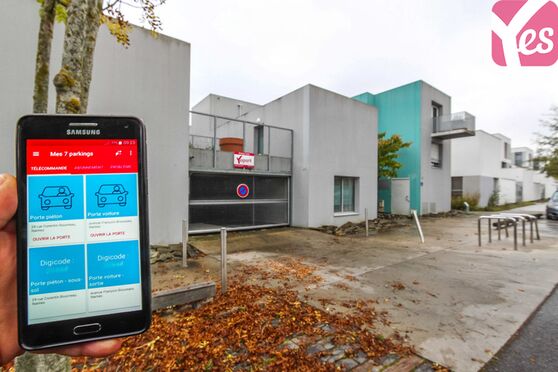 Vignette parking Tramway Pin Sec - chemin de la Sécherie - Nantes